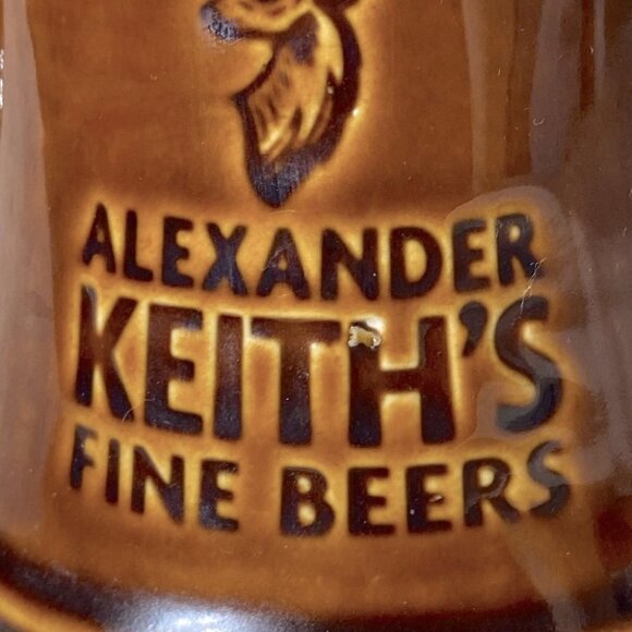 Alexander Keith's Beer Stein Tankard Mug Carmel Brown - Picture 2 of 9